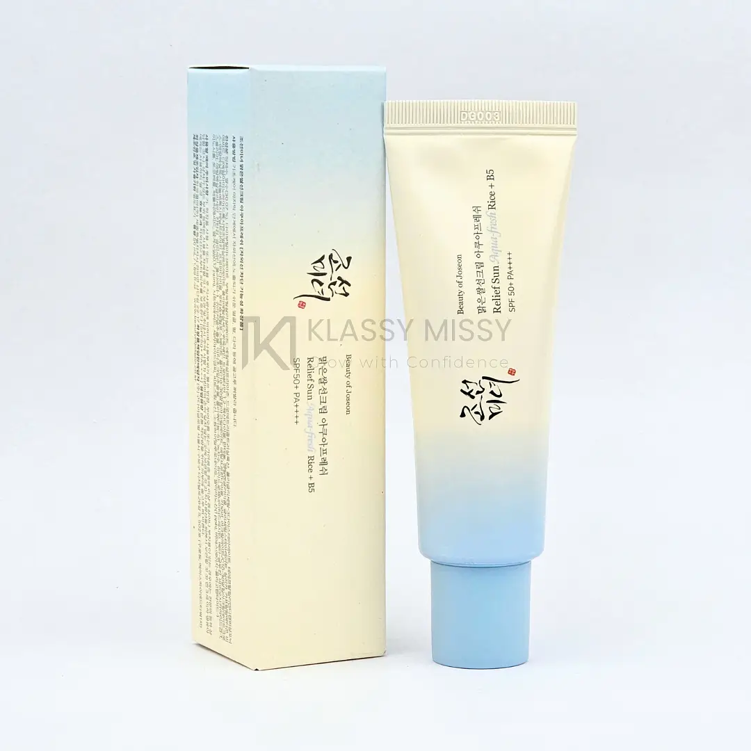 BEAUTY OF JOSEON Relief Sun Aqua Fresh Rice + B5 SPF 50+ PA++++ 50ML