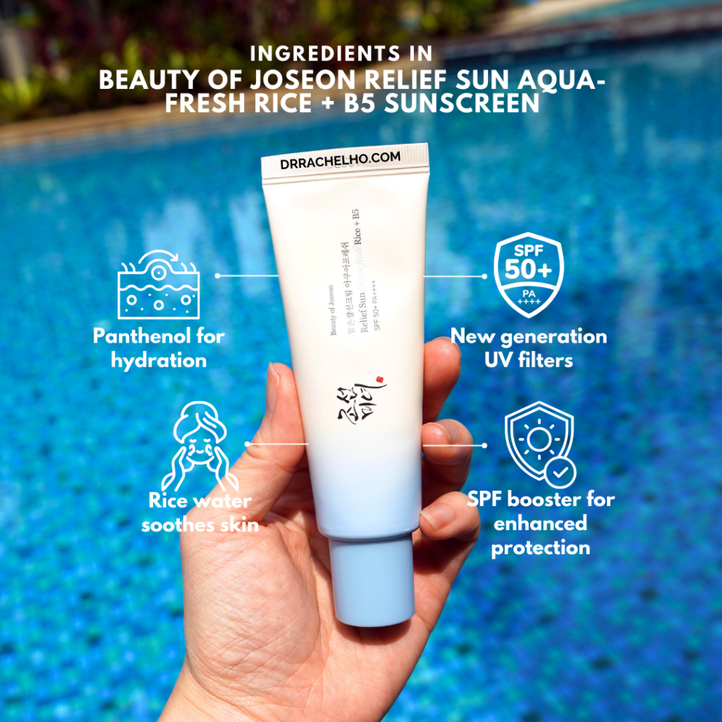 BEAUTY OF JOSEON Relief Sun Aqua Fresh Rice + B5 SPF 50+ PA++++ 50ML thumbnail 2