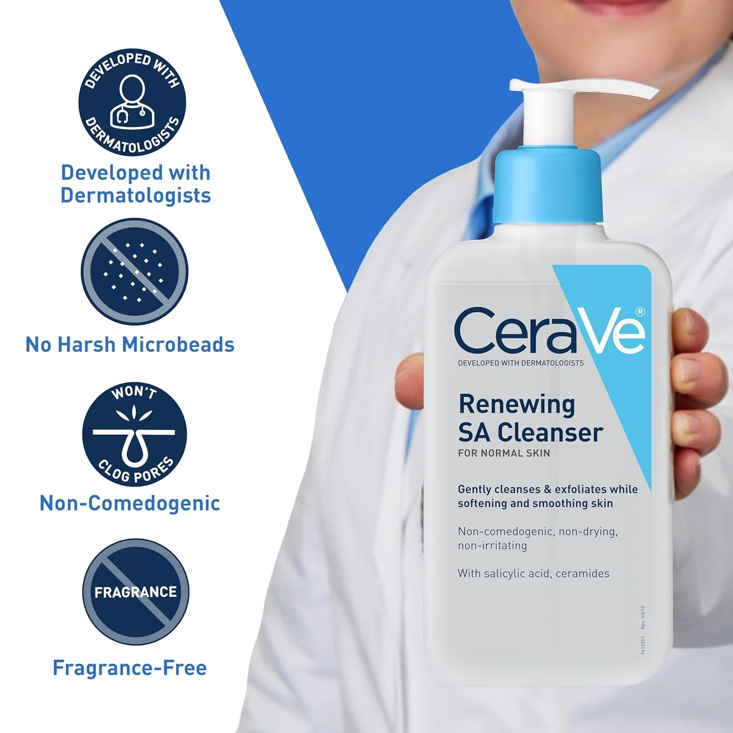 Cerave Renewing SA Cleanser 473ml thumbnail 2