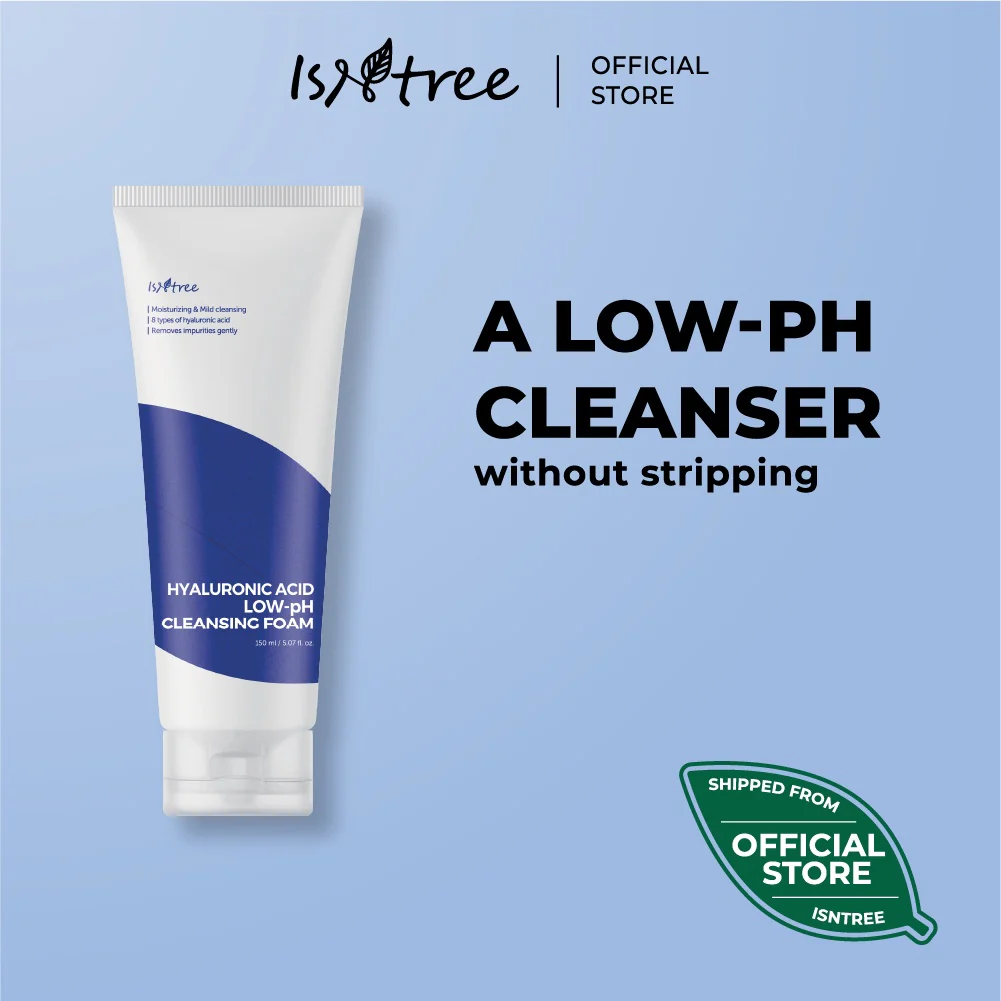 ISNTREE Hyaluronic Acid Low PH Cleansing Foam 150ML thumbnail 2