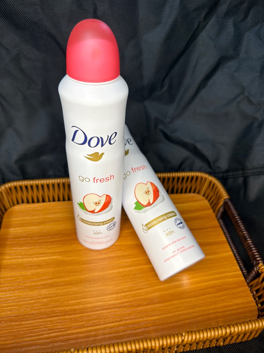 Dove Spray Go Fresh Apple & White Tea scent 48h