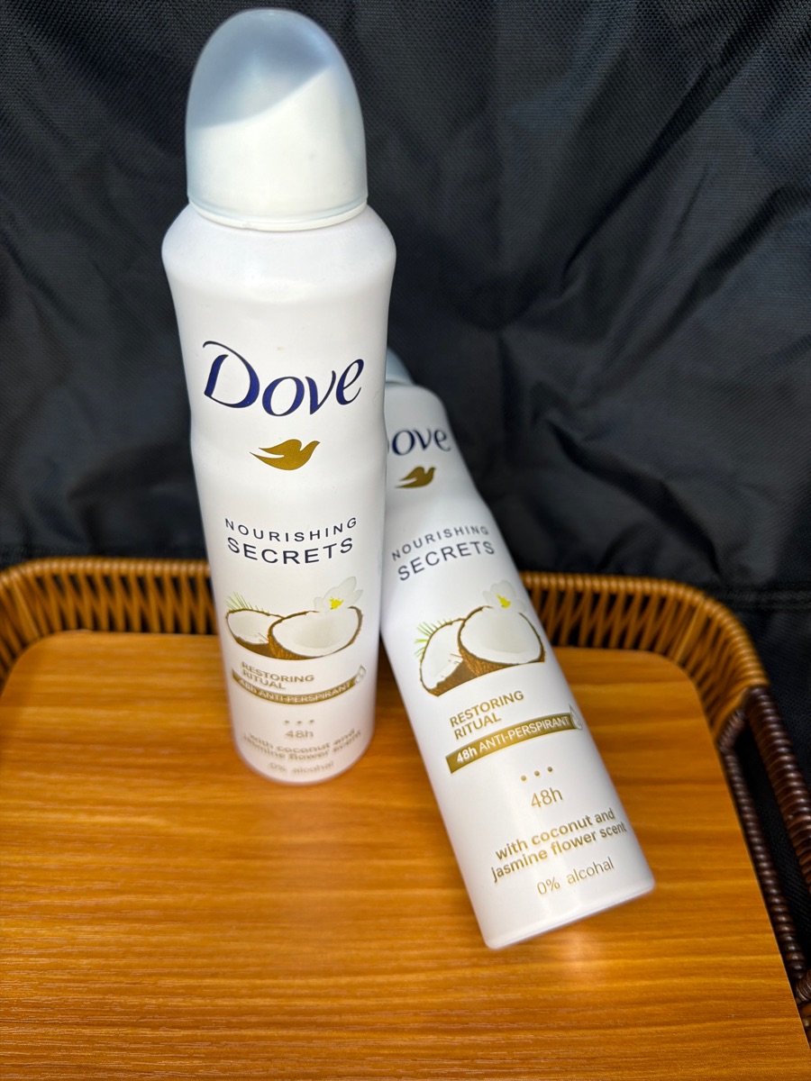Dove Spray Nourishing Secrets Coconut & Jasmine flower scent 48h