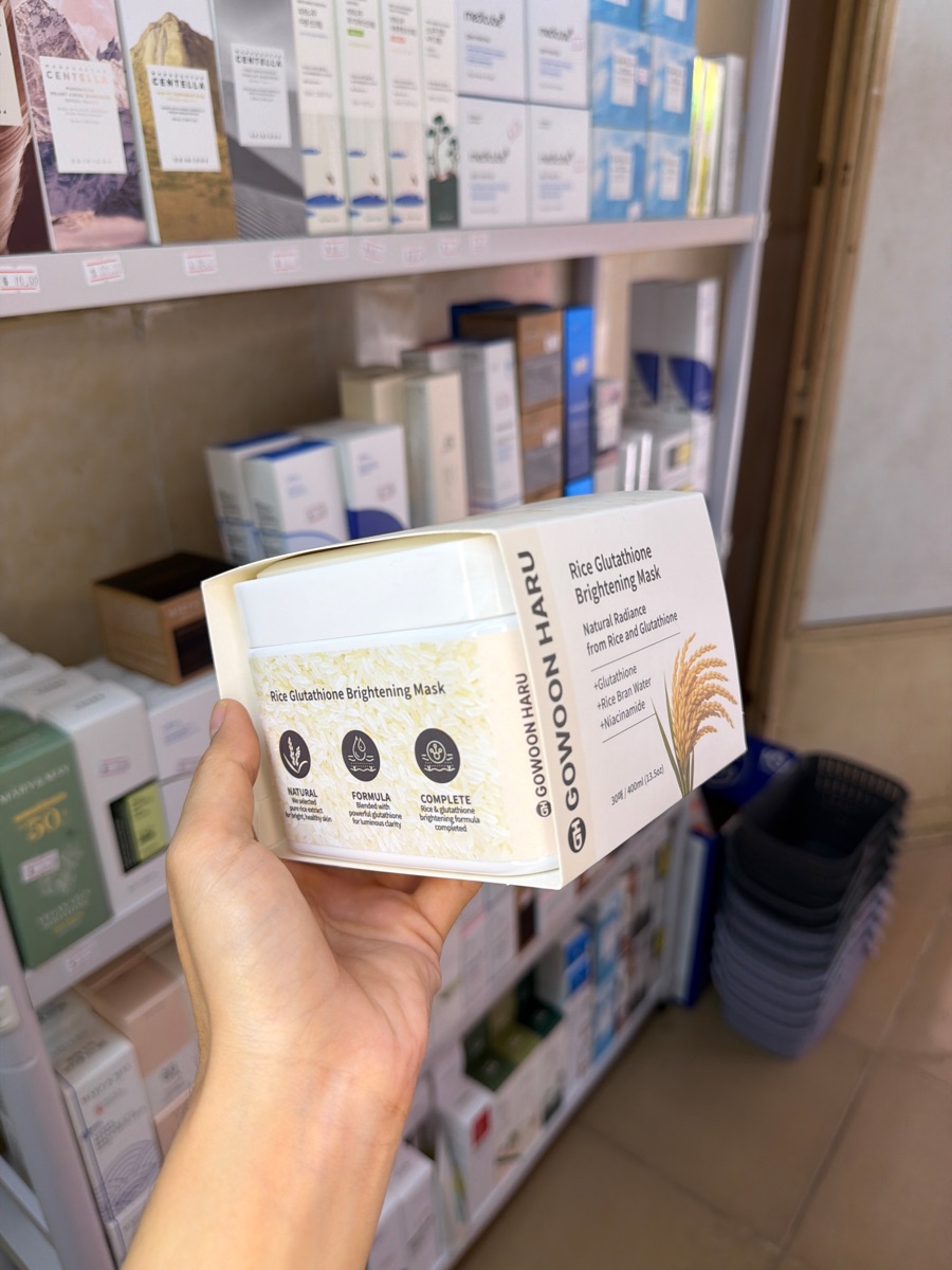 GOWOON HARU Rice Glutathione Brightening Mask thumbnail 2