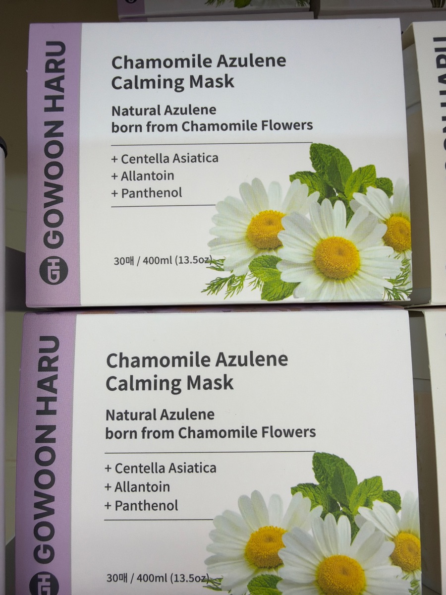GOWOON HARU Chamomile Azulene Calming Mask