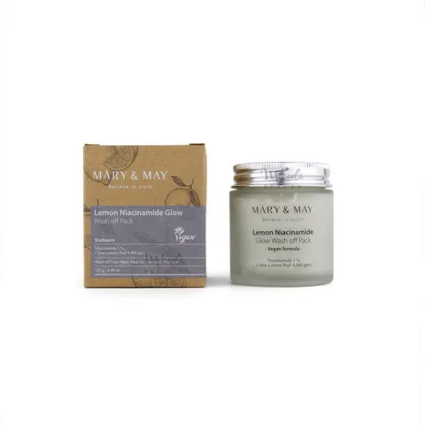 Mary&May Lemon Niacinamide Glow Wash Off Pack Vegan