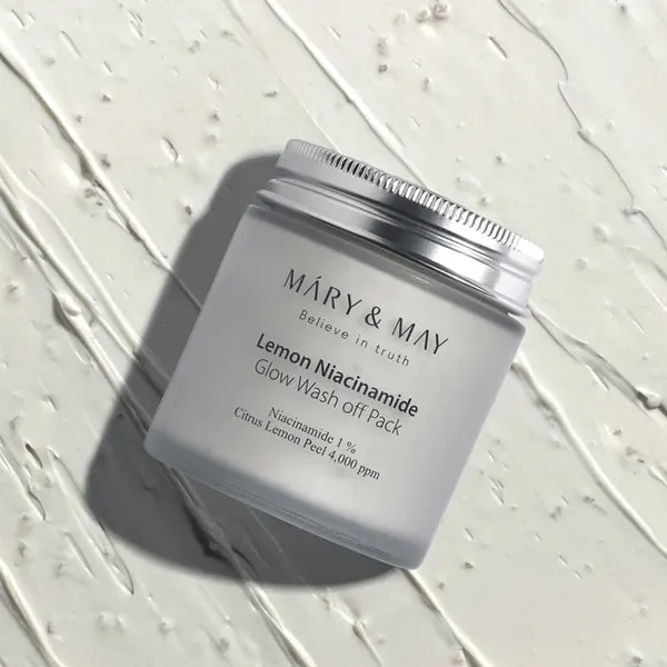 Mary&May Lemon Niacinamide Glow Wash Off Pack Vegan thumbnail 3