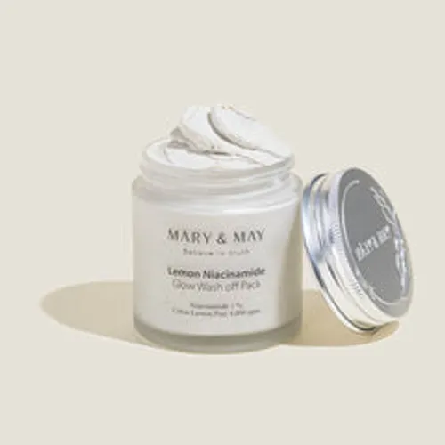 Mary&May Lemon Niacinamide Glow Wash Off Pack Vegan thumbnail 4