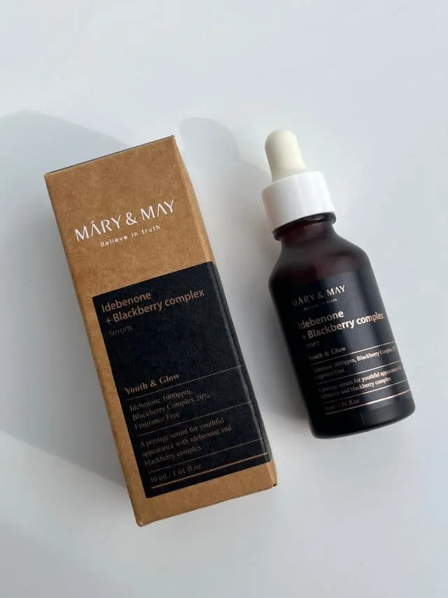 Mary&May Idebenone+ blackberry complex Serum