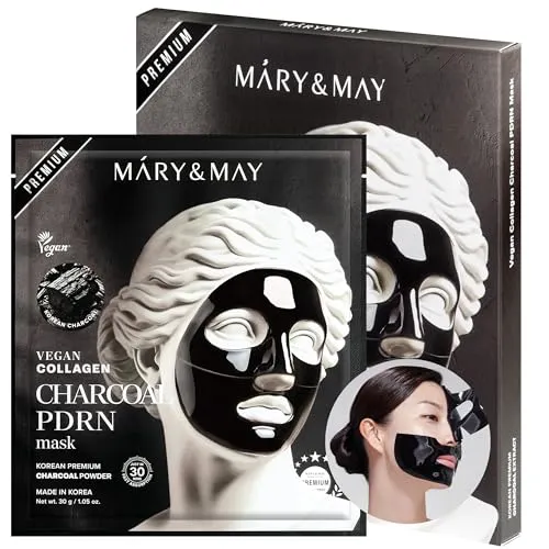 Mary&May Vegan Collagen Charcoal PDRN Mask