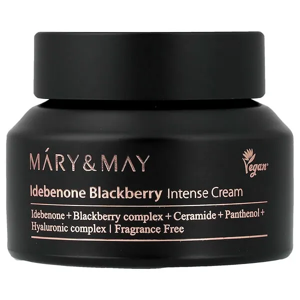 Mary&May Idebenon blackberry Intense Cream Fragrance Free thumbnail 2