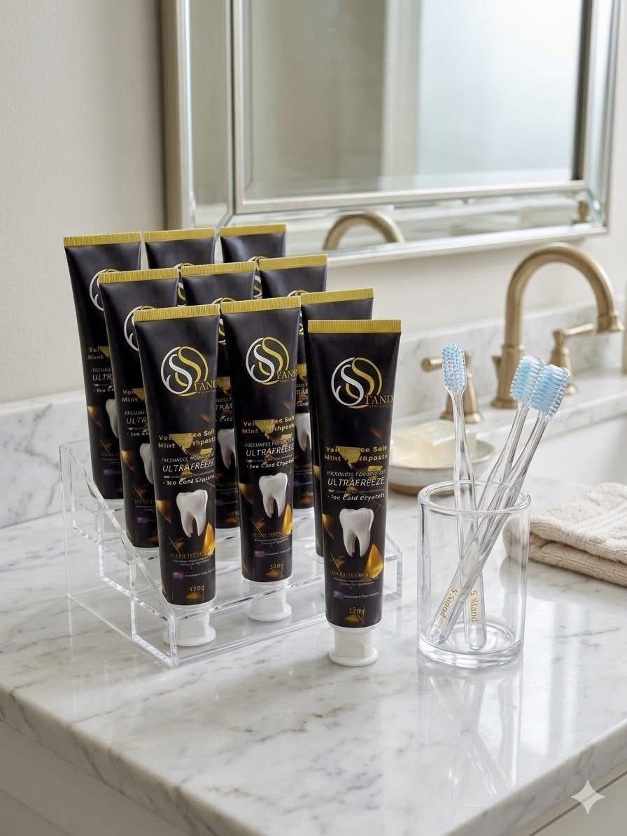 Stand Yellow Sea Salt Mint Toothpaste by Miss Sunflower thumbnail 2