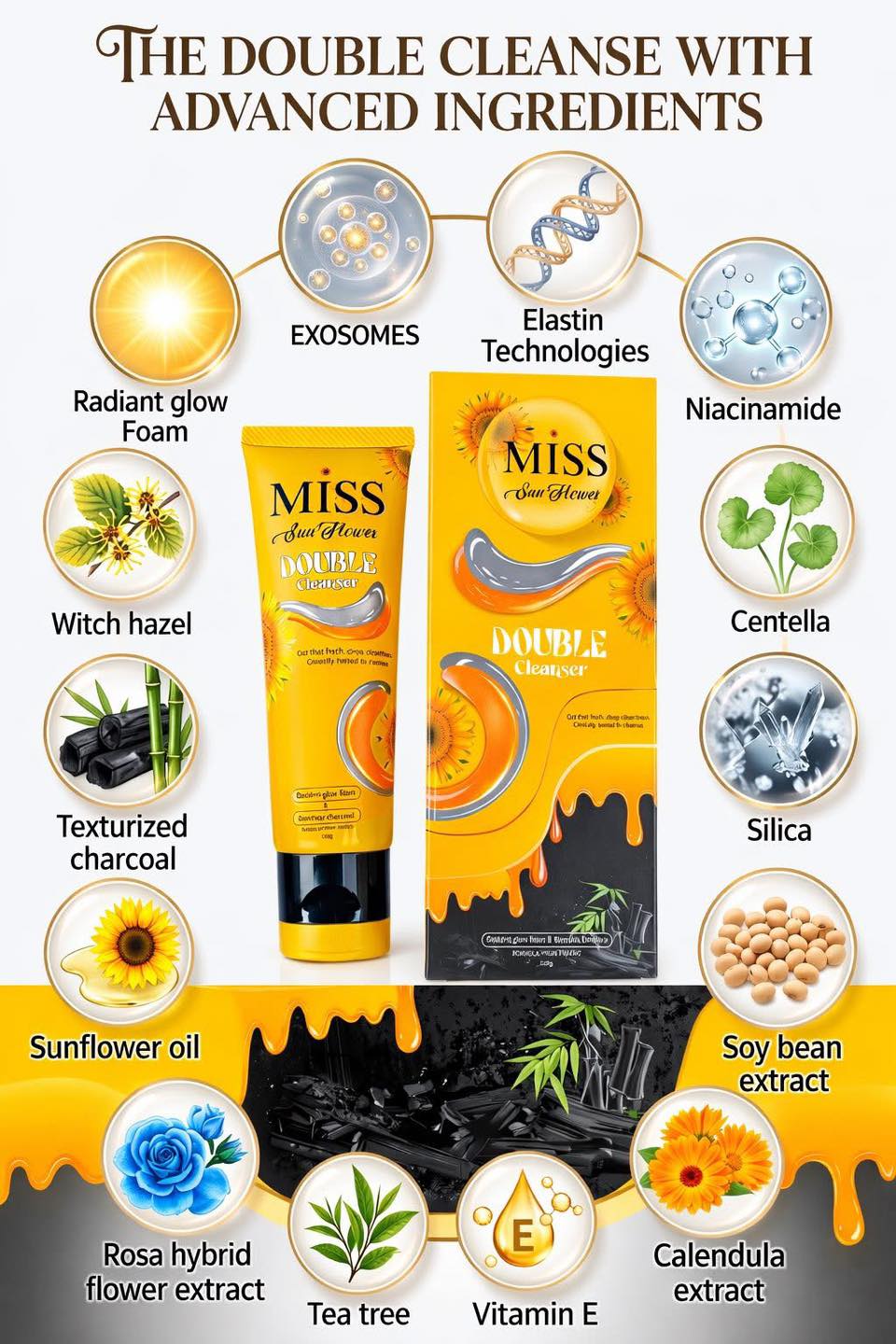 Miss Sunflower Double Cleanser