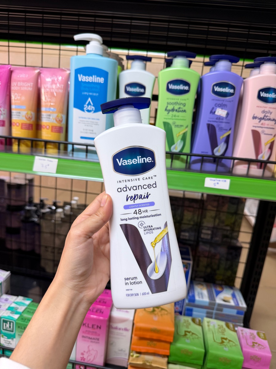 Vaseline Advanced USA Body Lotion 600ml