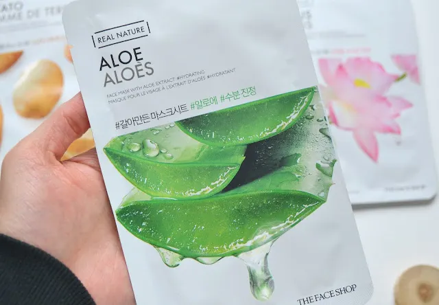 THE FACE SHOP Real Natural Aloe (1sheet)