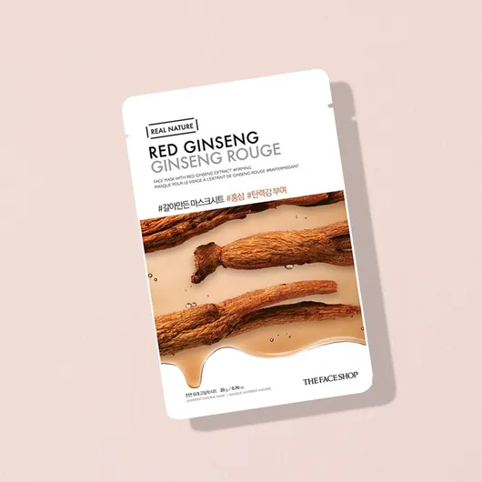 THE FACE SHOP Real Natural Red Ginseng (1sheet)