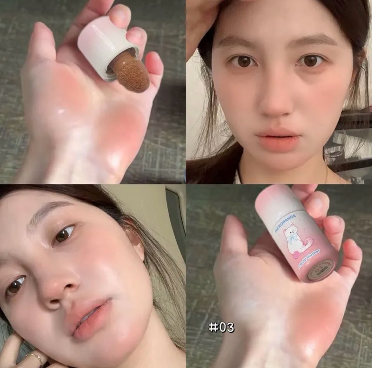 Herorange Liquid Blusher #3