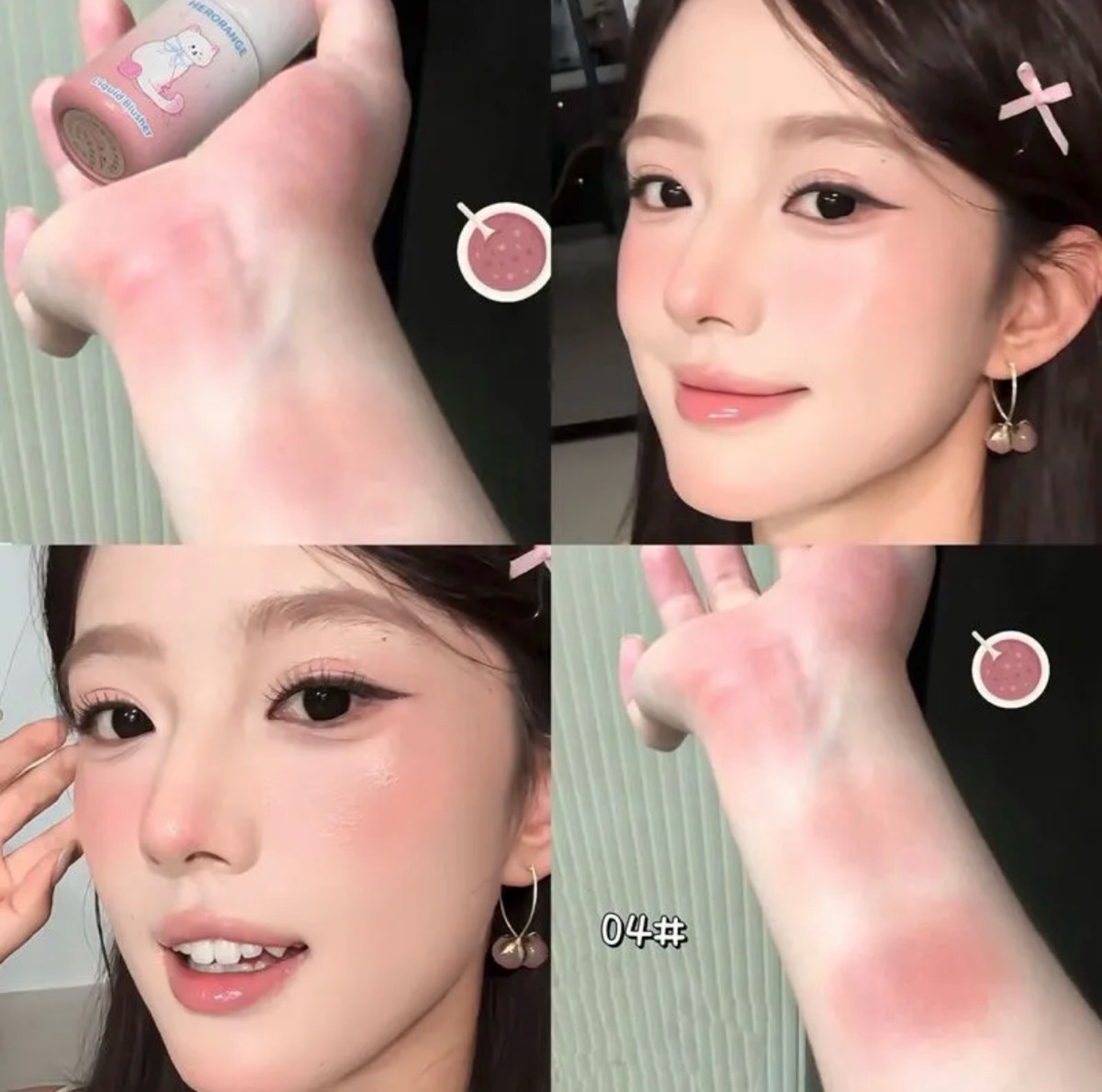 Herorange Liquid Blusher #4