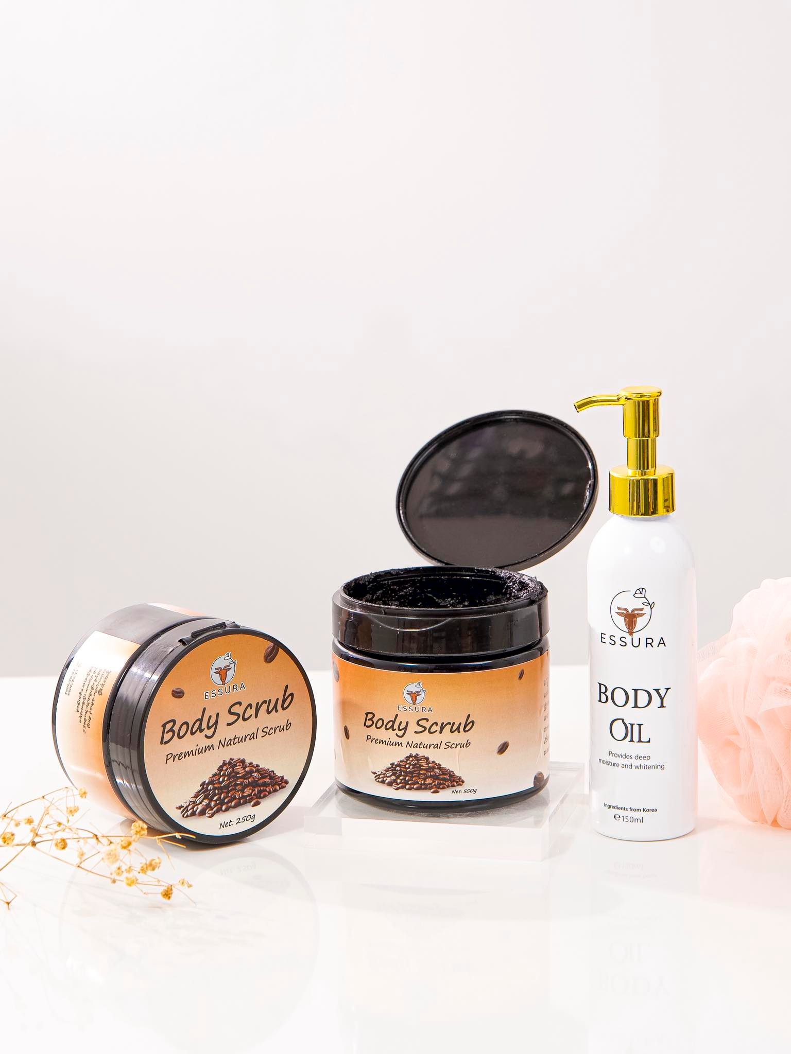 Essura Body Scrub Premium Natural 250g