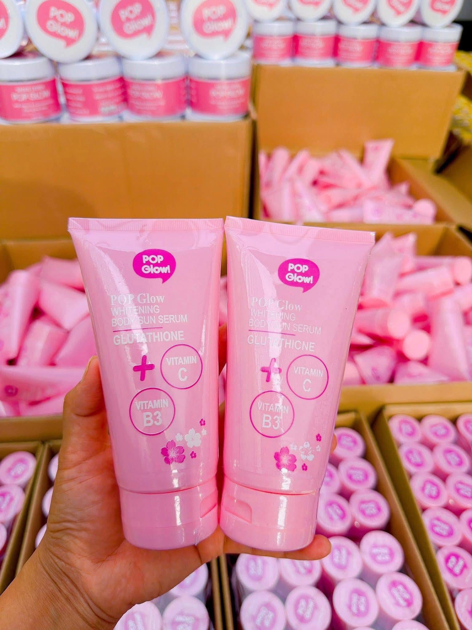 POP Glow Whitening Body Sun Serum
