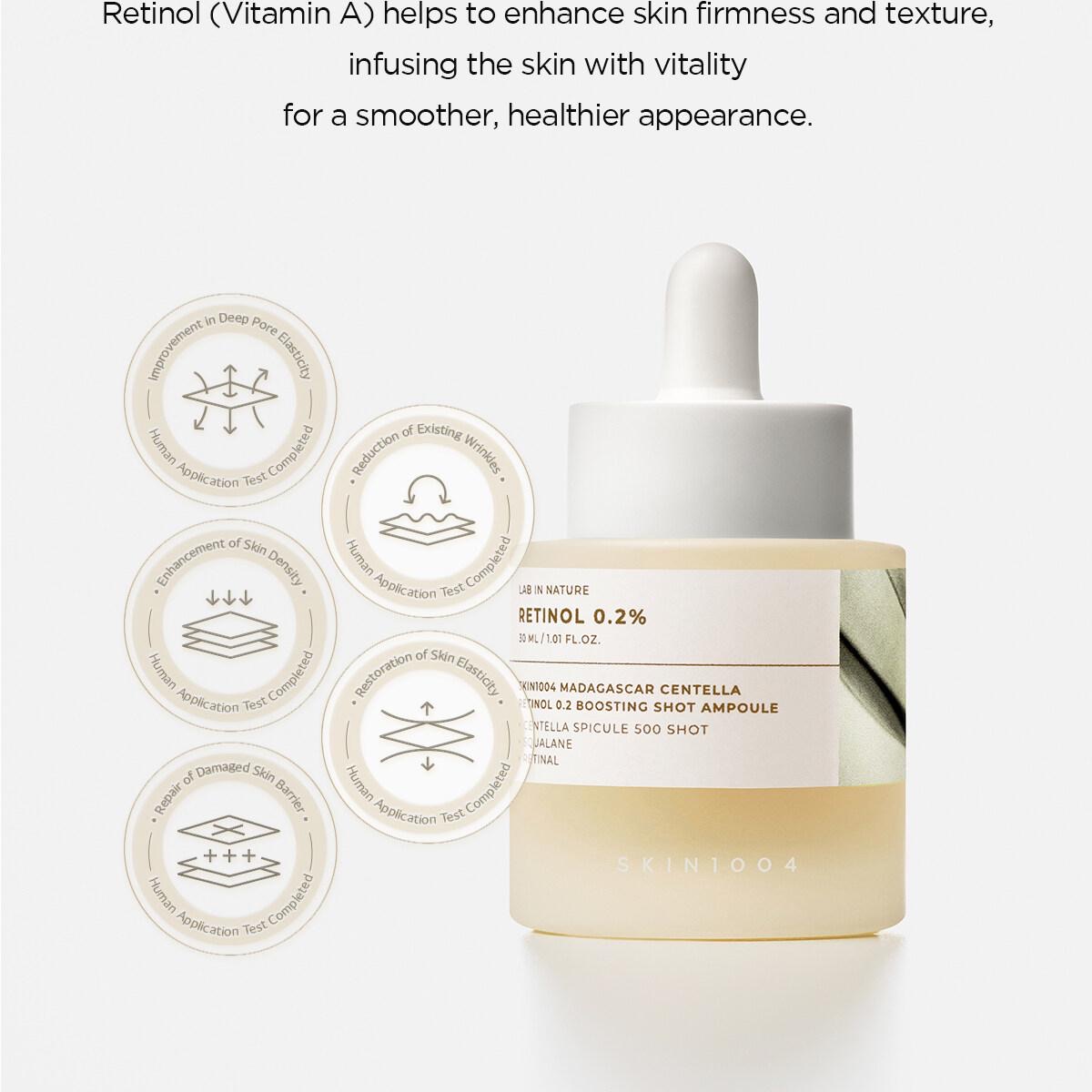 Skin1004 Madagascar Centella Retinol 0.2% Boosting Shot Ampoule thumbnail 2