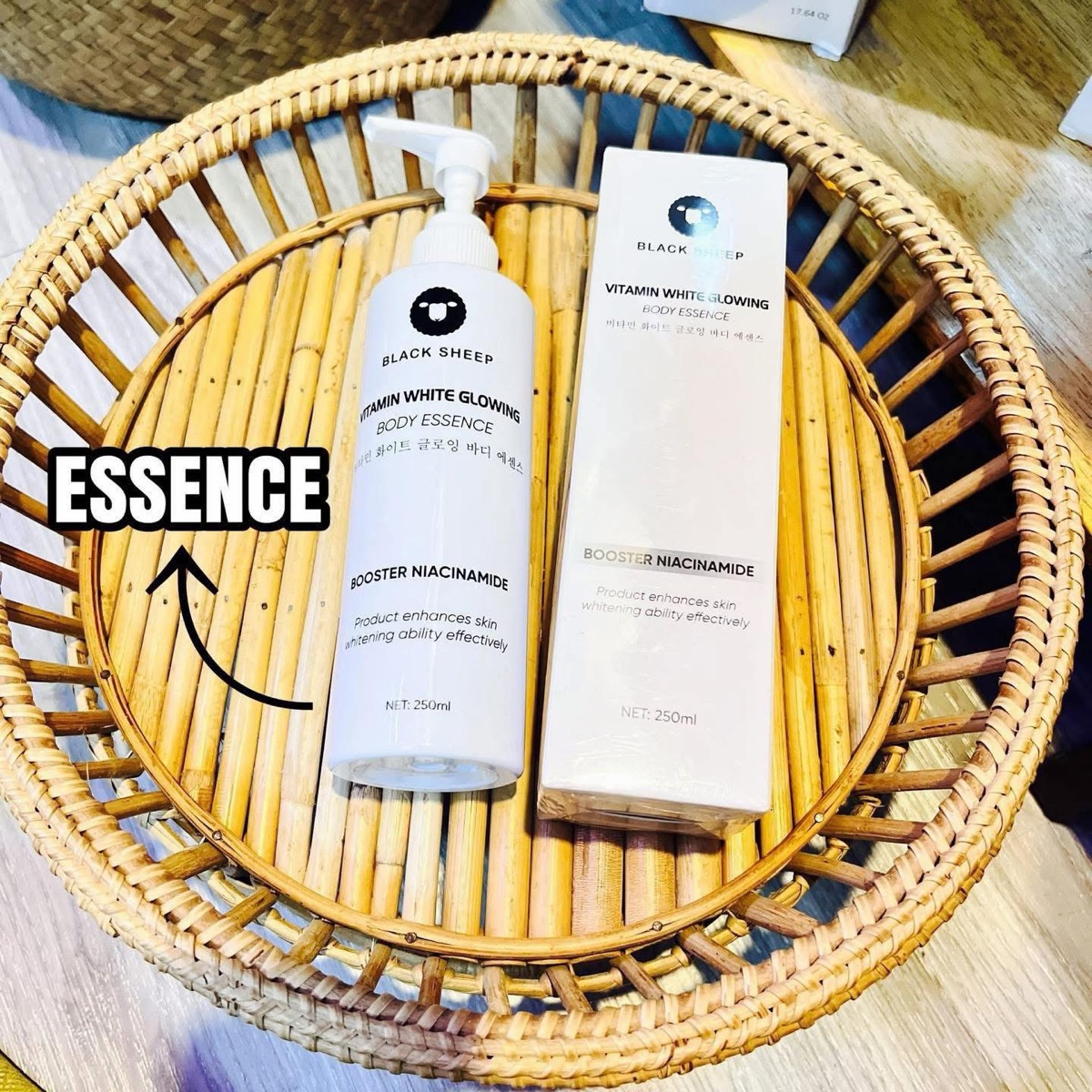 Black Sheep Vitamin White Glowing Body Essence 250ml