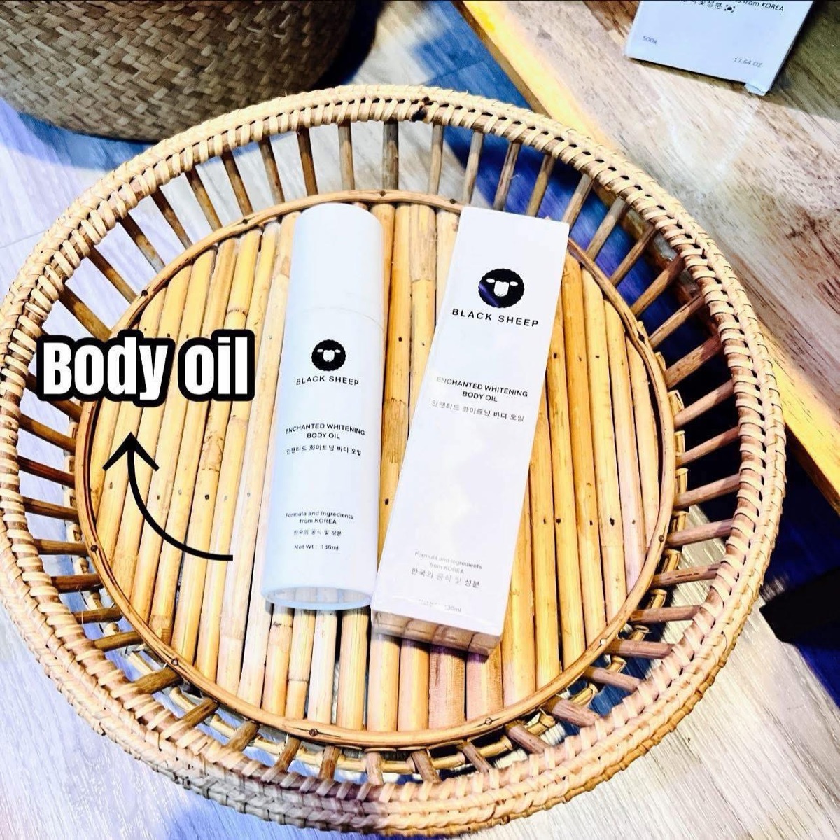 Black Sheep Enchanted Whitening Body Oil 130ml
