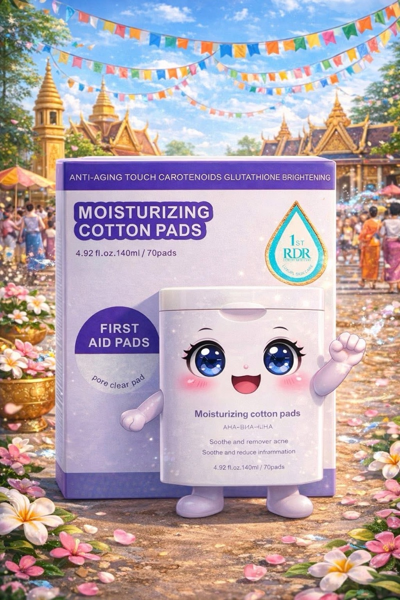 RDR Moisturizing Cotton Pads Day
