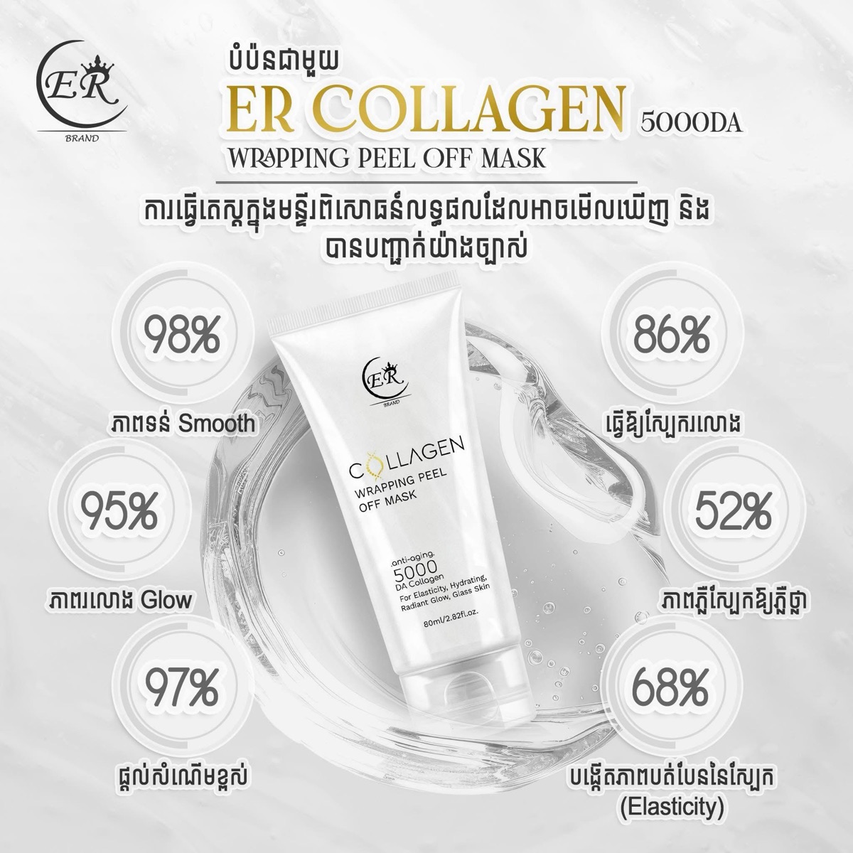 ER Collagen Wrapping Peel Off Mask thumbnail 2