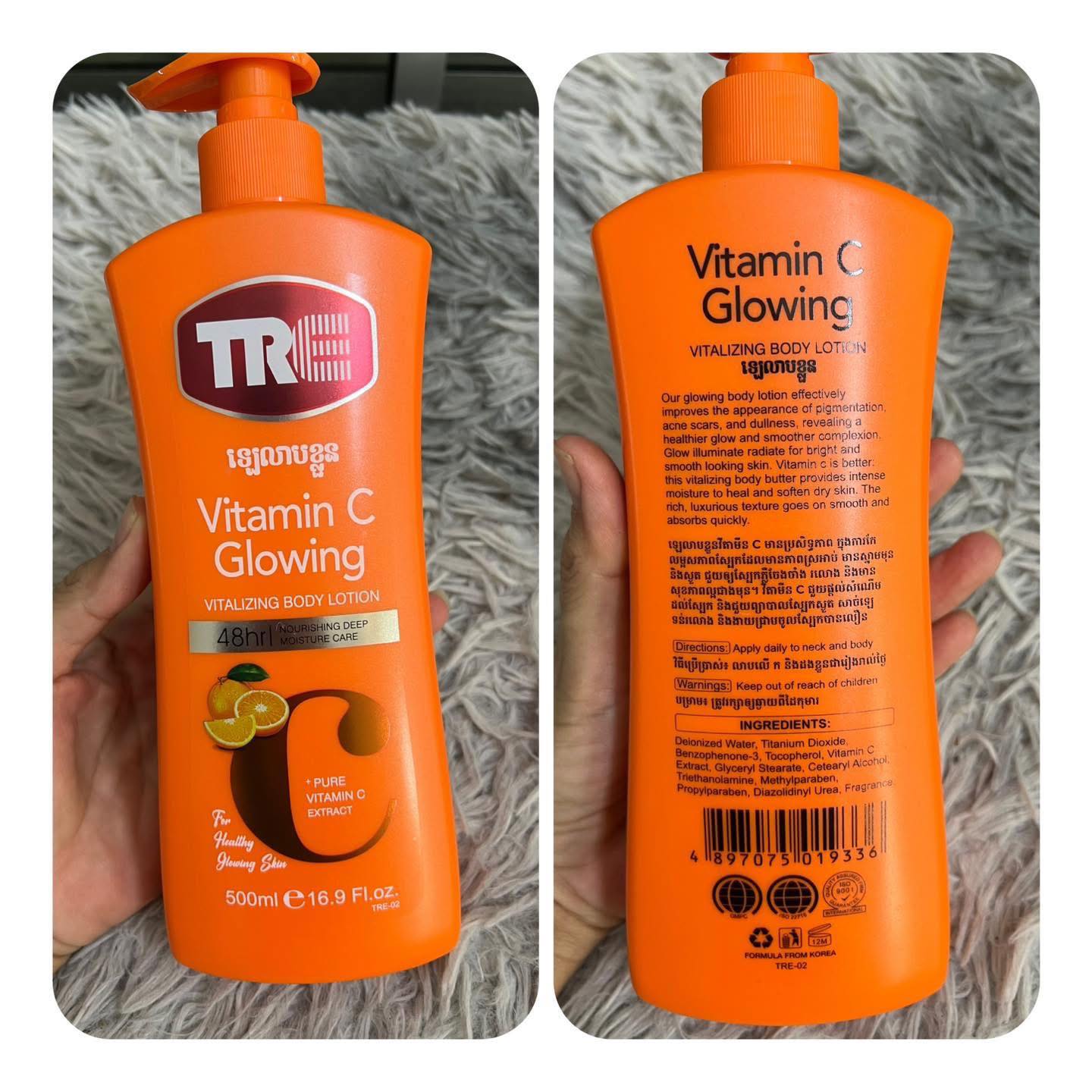 TRE Vitamin C Glowing Body Lotion 48h