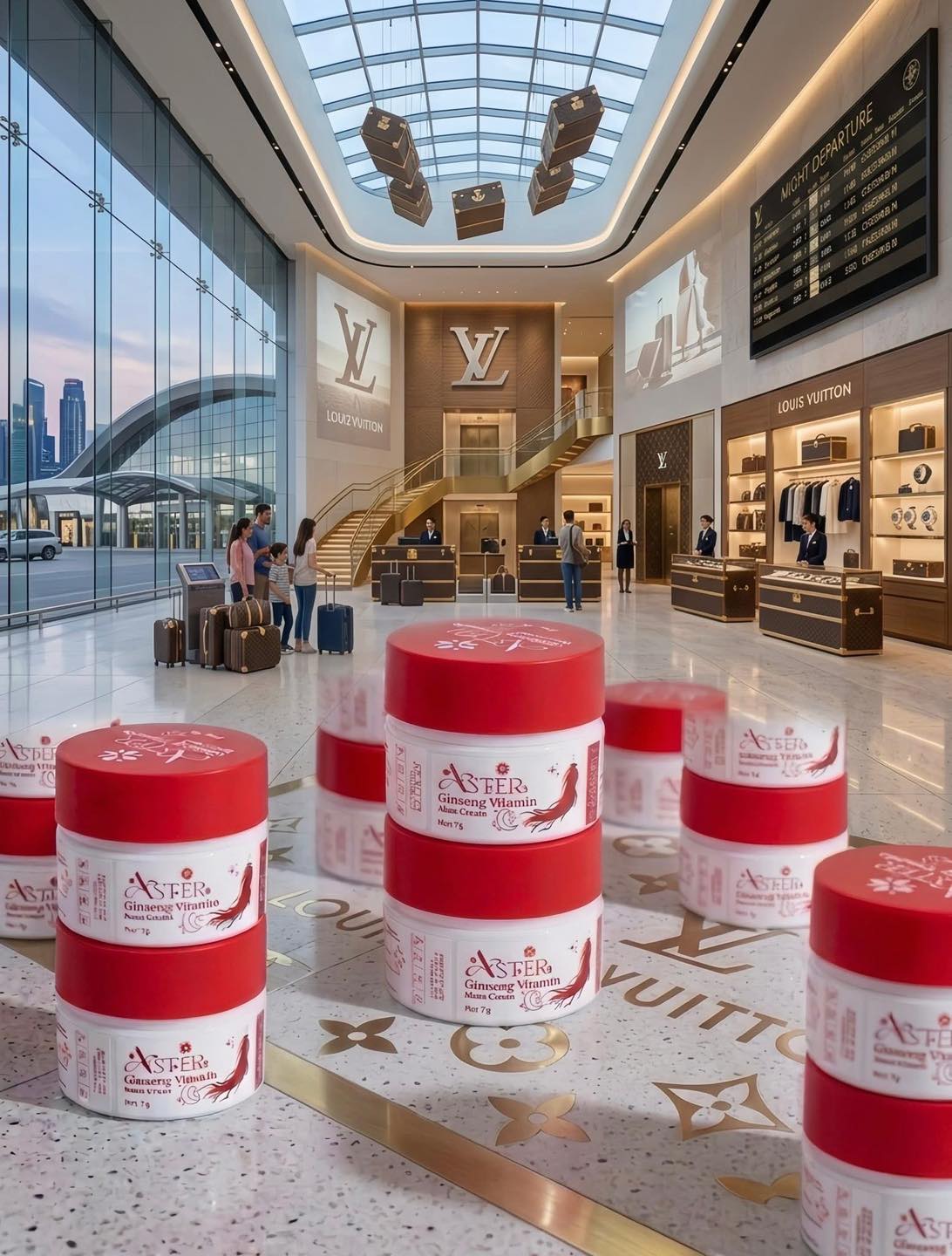 Aster Ginseng Vitamin Moon Cream