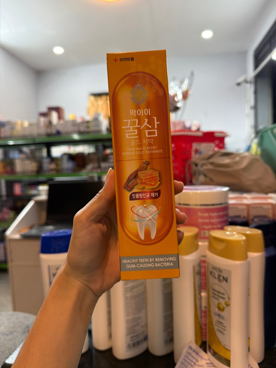 EE Honey Ginseng Gold Toothpaste
